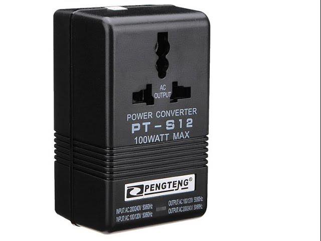 Convertisseur de tension 220v to 110v 100w