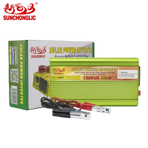 Power inverter de 12v to 220v 1500va