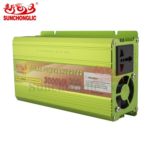 Power inverter de 12v to 220v 3000va