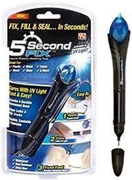 Magic Quick 5 Second UV Light Fix Liquid Glass Welding Compound Glue Repair Pen