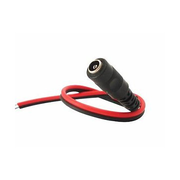 FICHE D'ALIMENTATION FEMELLE POUR CAMERA 