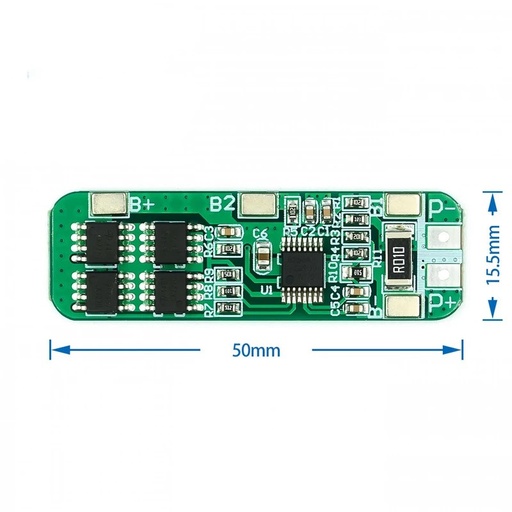 Carte de protection BMS 3S 10A 10.8V 11.1V Pour Batterie Lithium 18650 Avec Protection De Surcharge